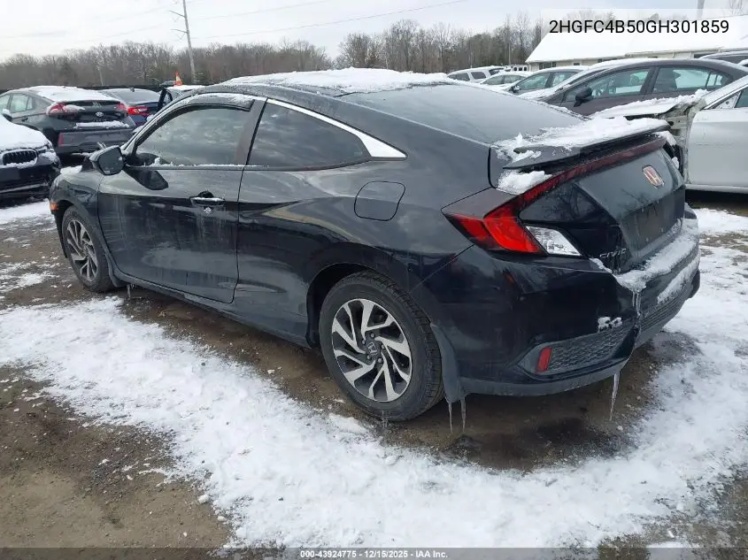 2HGFC4B50GH301859 2016 Honda Civic Lx