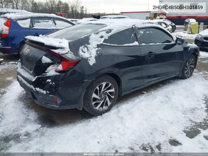 2HGFC4B50GH301859 2016 Honda Civic Lx