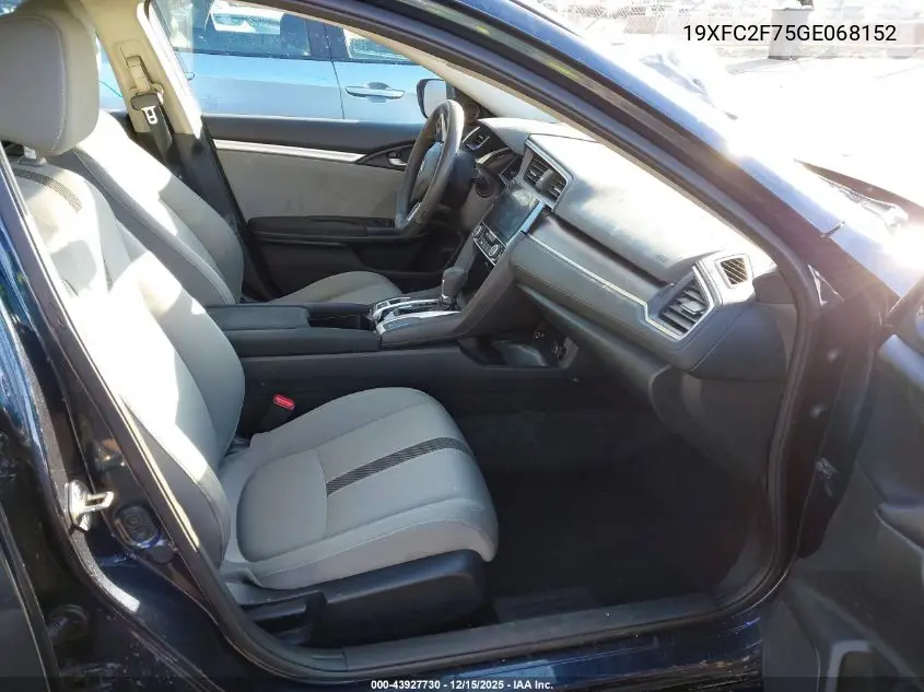 19XFC2F75GE068152 2016 Honda Civic Ex