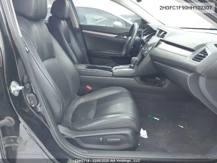 2HGFC1F90HH102307 2017 Honda Civic Touring