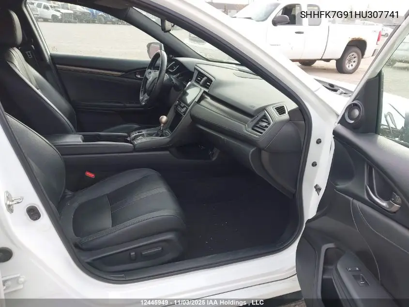 SHHFK7G91HU307741 2017 Honda Civic Sport Touring