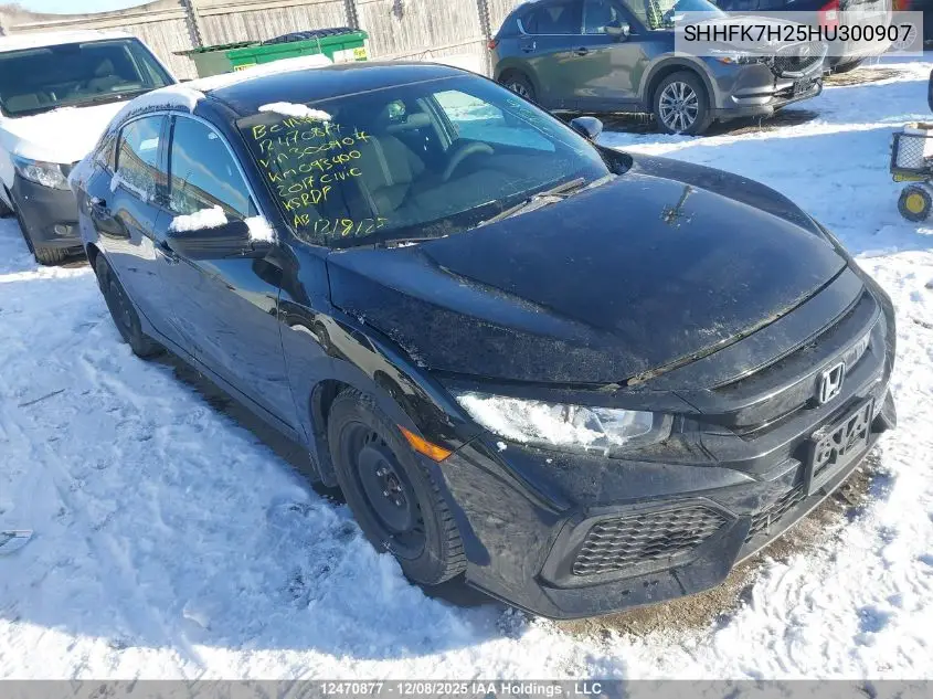 SHHFK7H25HU300907 2017 Honda Civic