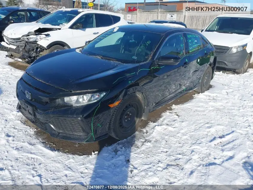 SHHFK7H25HU300907 2017 Honda Civic