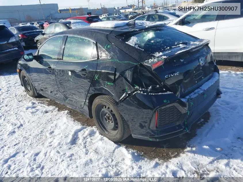 SHHFK7H25HU300907 2017 Honda Civic