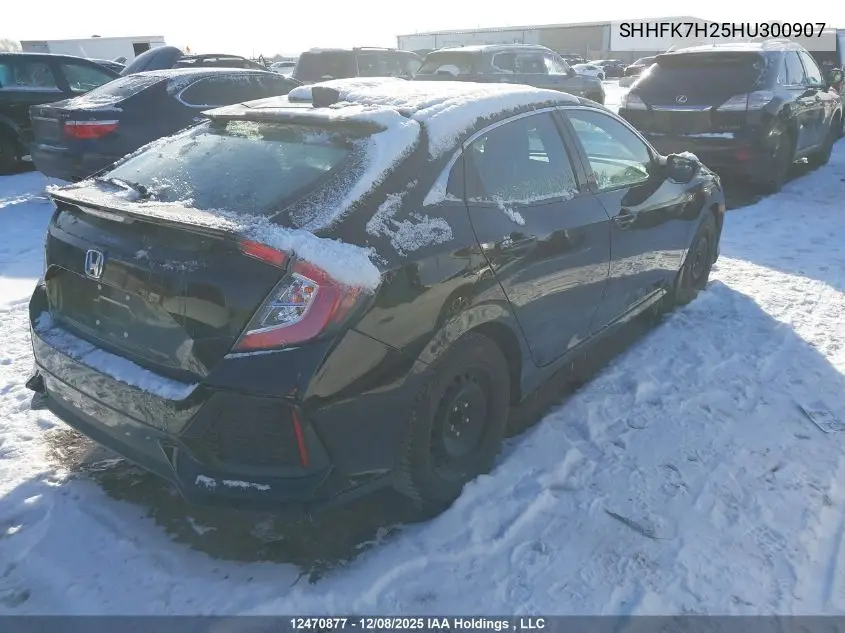 SHHFK7H25HU300907 2017 Honda Civic