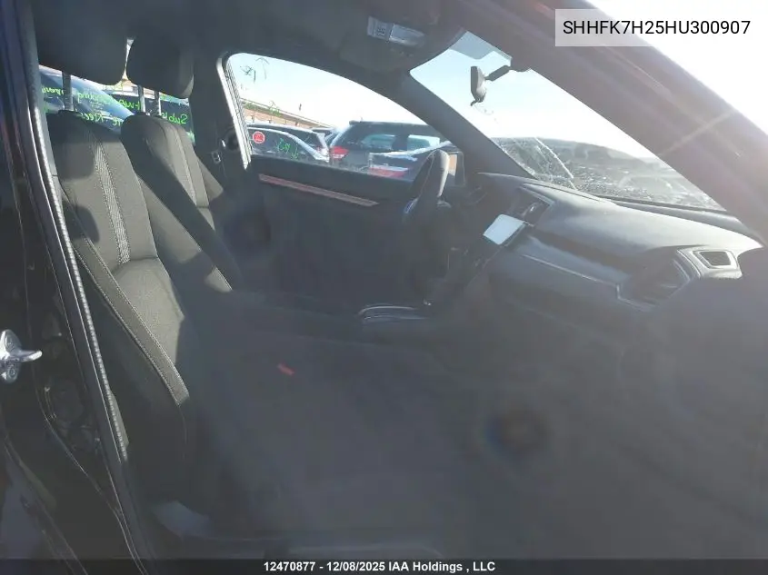 SHHFK7H25HU300907 2017 Honda Civic