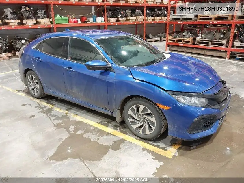SHHFK7H28HU301890 2017 Honda Civic Lx