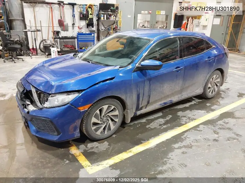 SHHFK7H28HU301890 2017 Honda Civic Lx