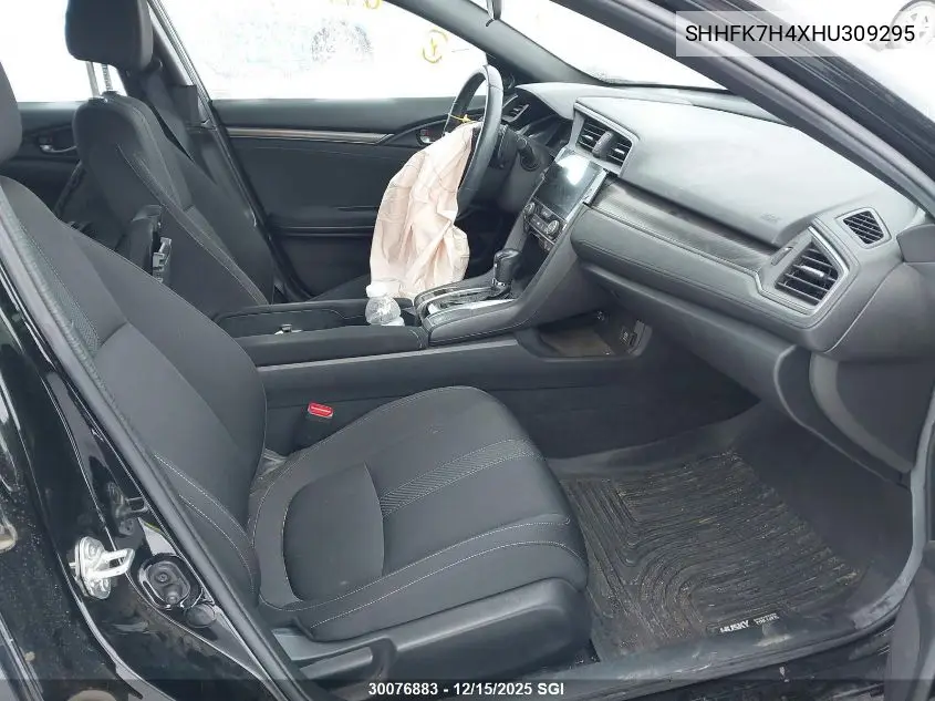 SHHFK7H4XHU309295 2017 Honda Civic Sport