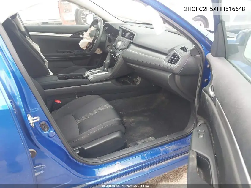 2HGFC2F5XHH516648 2017 Honda Civic Lx