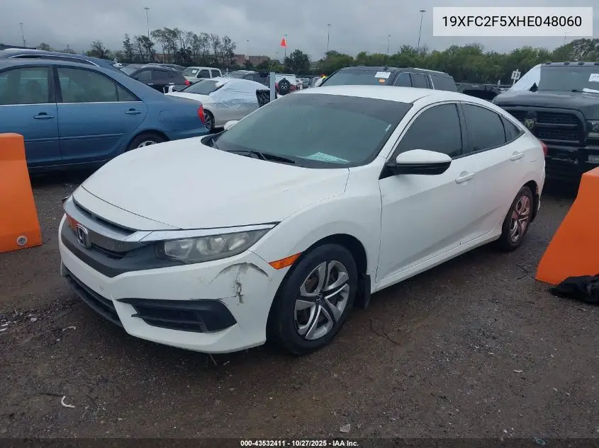 19XFC2F5XHE048060 2017 Honda Civic Lx