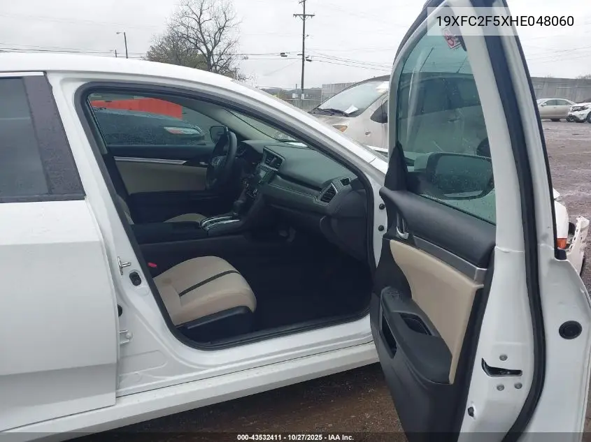 19XFC2F5XHE048060 2017 Honda Civic Lx