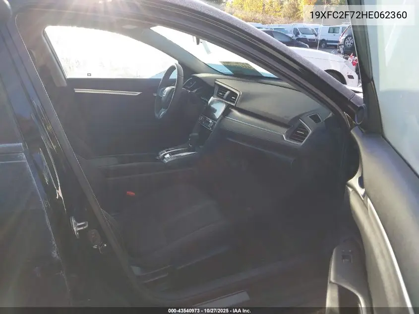 19XFC2F72HE062360 2017 Honda Civic Ex