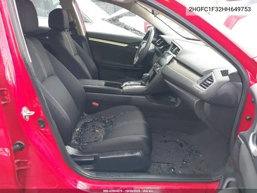 2HGFC1F32HH649753 2017 Honda Civic Ex-T