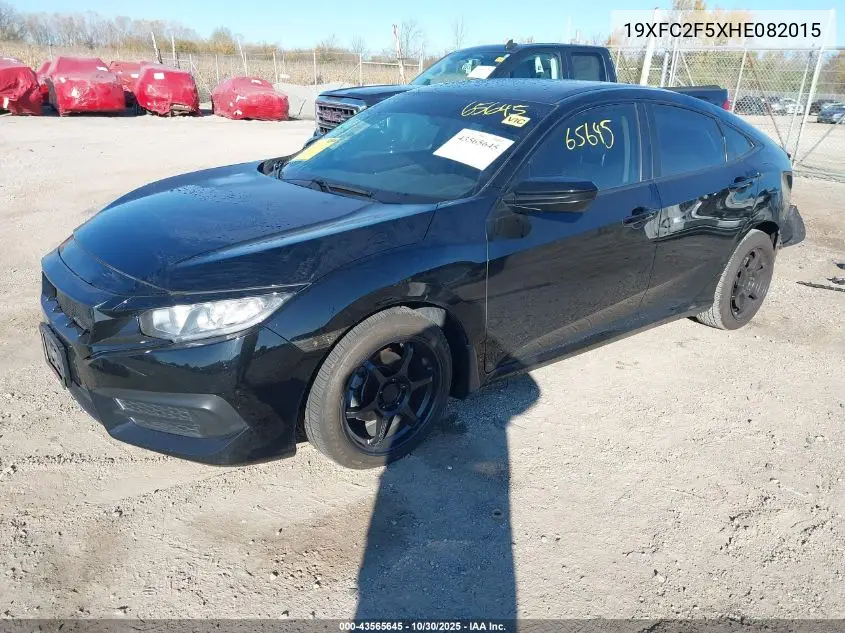 19XFC2F5XHE082015 2017 Honda Civic Lx