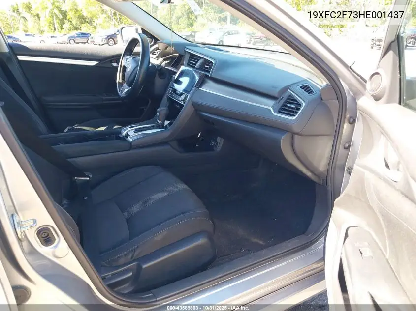 19XFC2F73HE001437 2017 Honda Civic Ex