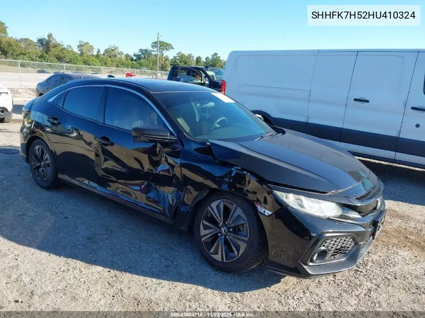 SHHFK7H52HU410324 2017 Honda Civic Ex