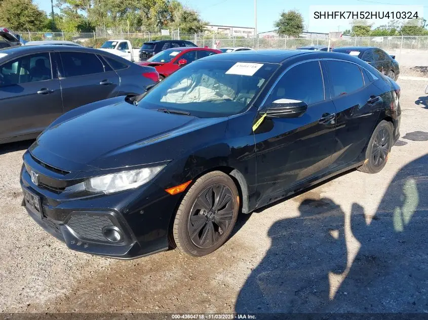 SHHFK7H52HU410324 2017 Honda Civic Ex