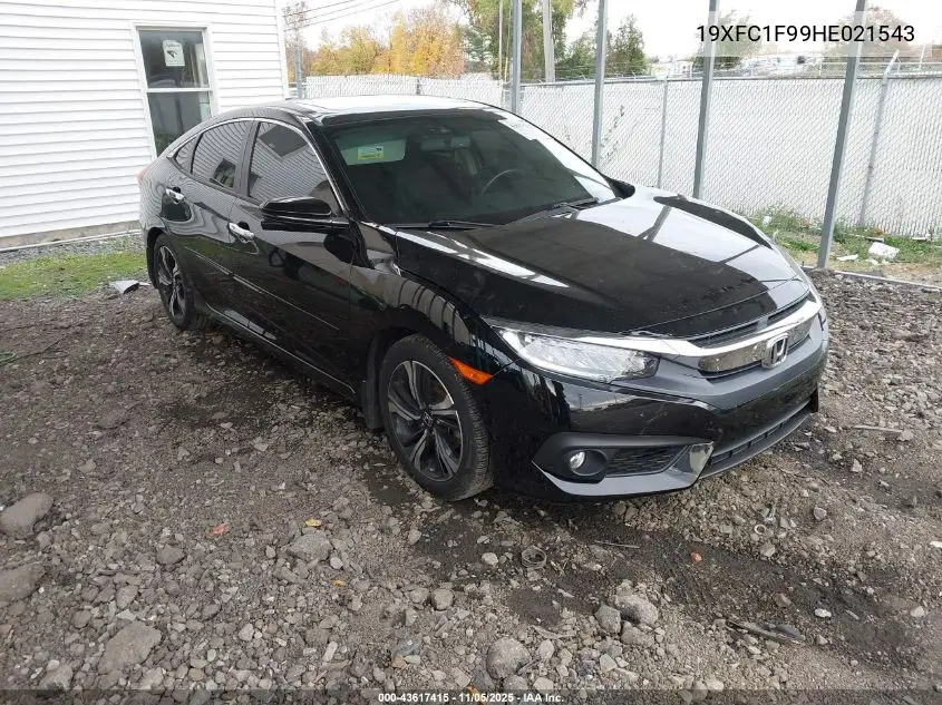 19XFC1F99HE021543 2017 Honda Civic Touring