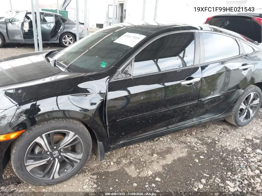 19XFC1F99HE021543 2017 Honda Civic Touring