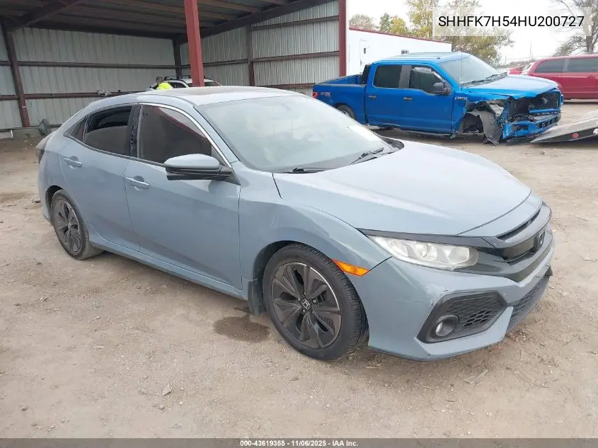 SHHFK7H54HU200727 2017 Honda Civic Ex