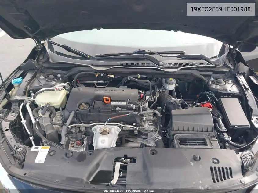 19XFC2F59HE001988 2017 Honda Civic Lx