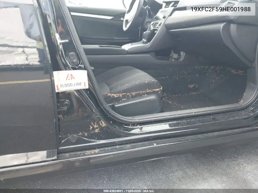 19XFC2F59HE001988 2017 Honda Civic Lx