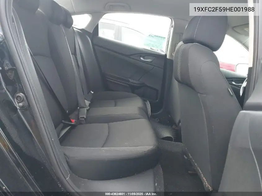 19XFC2F59HE001988 2017 Honda Civic Lx
