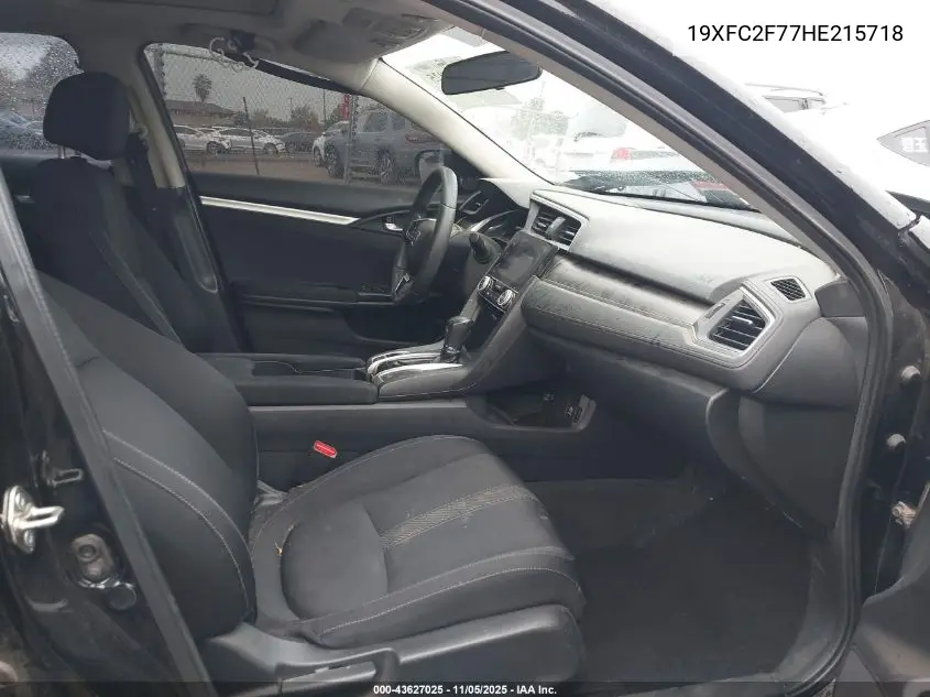 19XFC2F77HE215718 2017 Honda Civic Ex