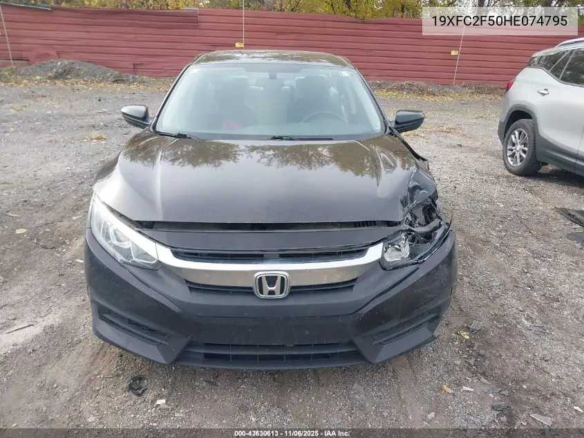 19XFC2F50HE074795 2017 Honda Civic Lx