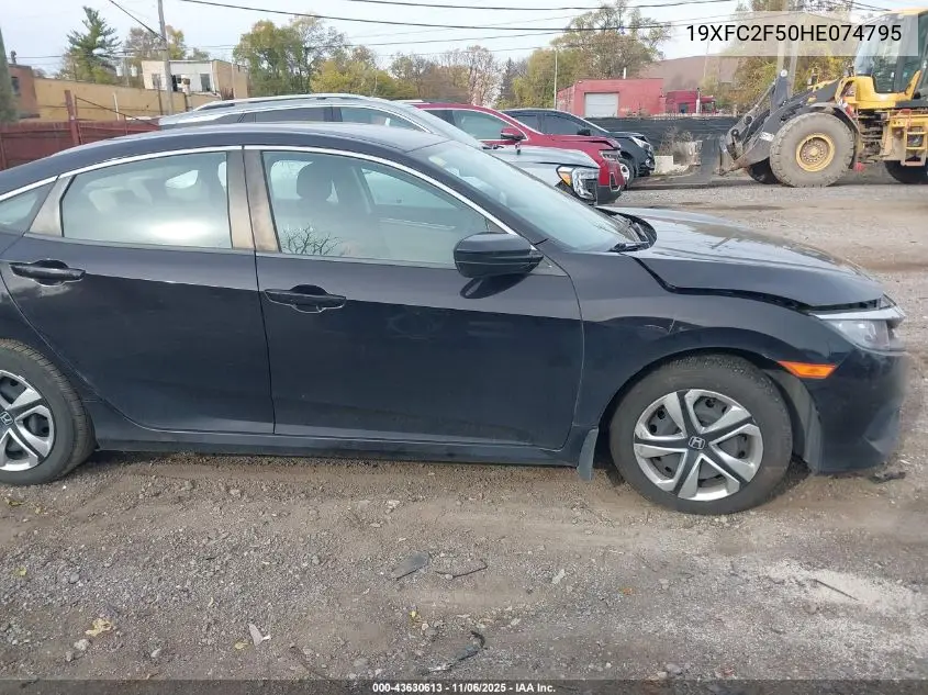 19XFC2F50HE074795 2017 Honda Civic Lx