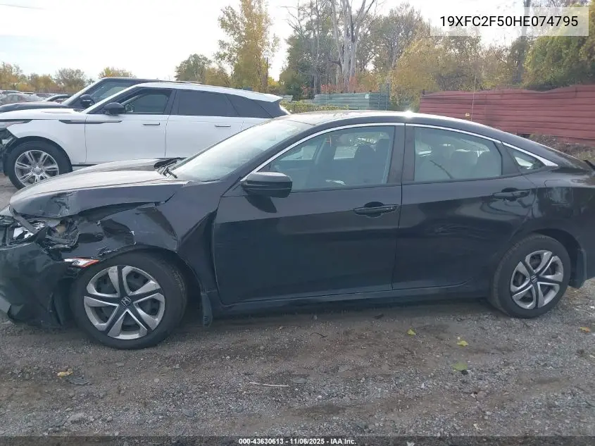 19XFC2F50HE074795 2017 Honda Civic Lx