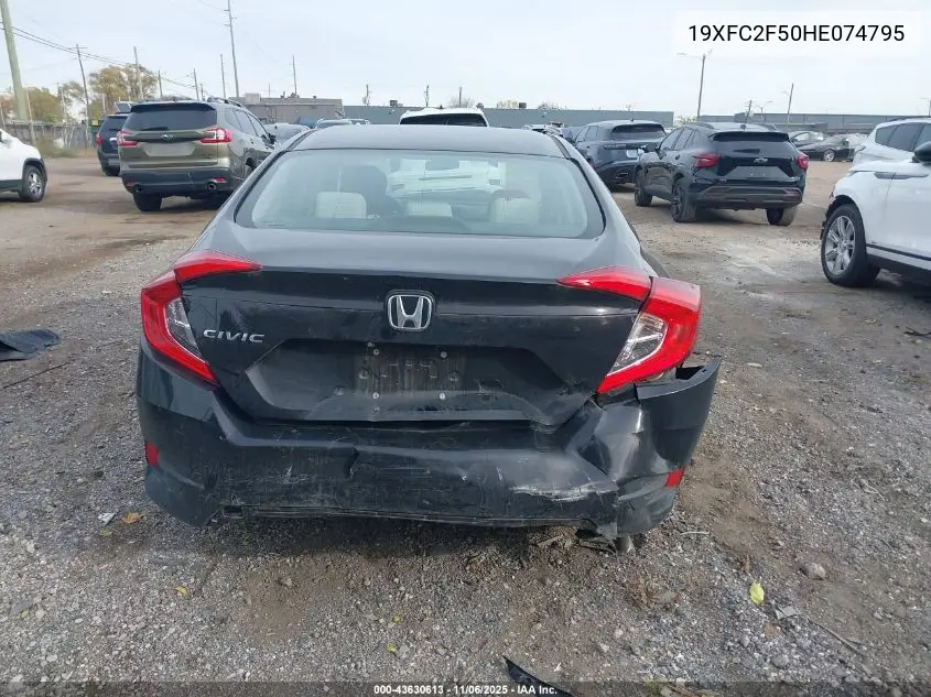 19XFC2F50HE074795 2017 Honda Civic Lx