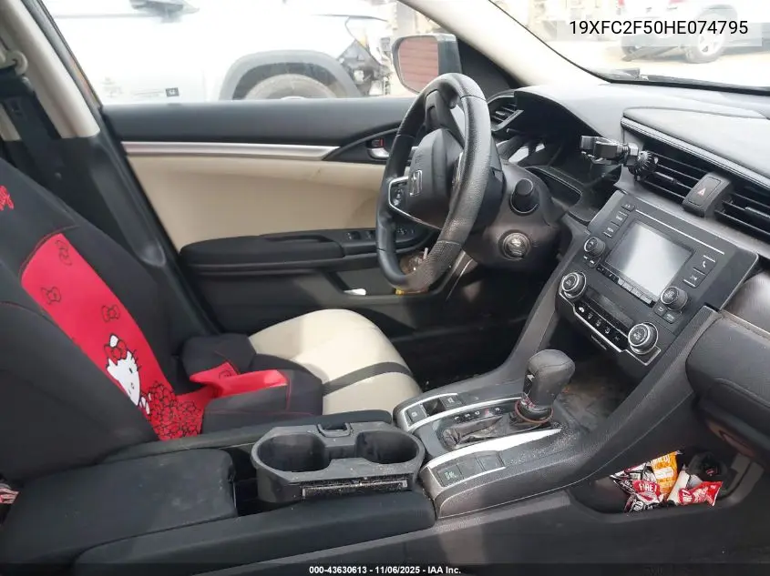 19XFC2F50HE074795 2017 Honda Civic Lx