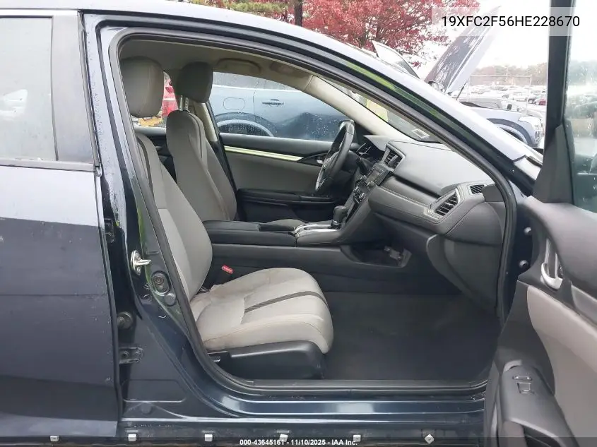 19XFC2F56HE228670 2017 Honda Civic Lx