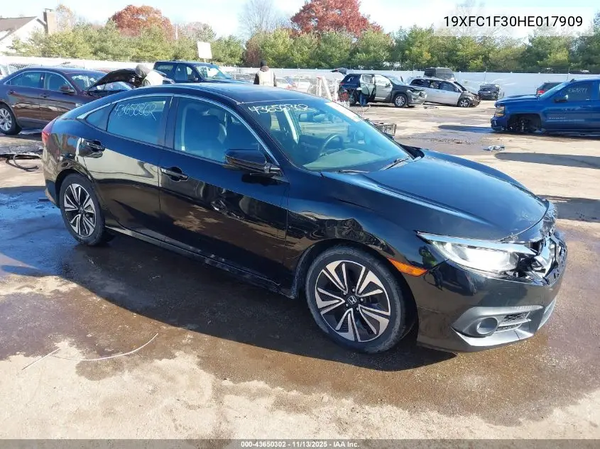 19XFC1F30HE017909 2017 Honda Civic Ex-T