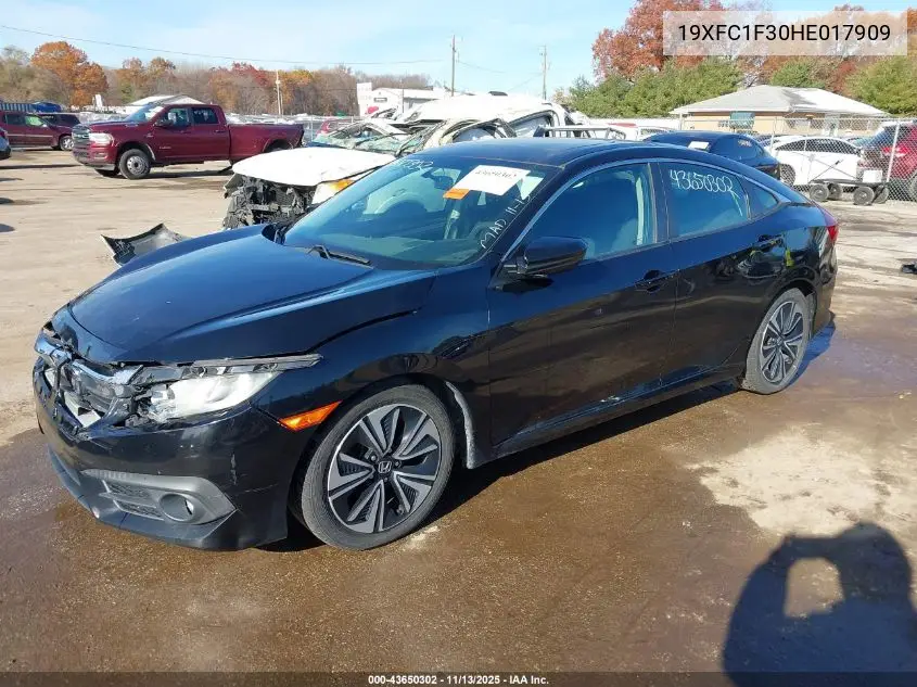 19XFC1F30HE017909 2017 Honda Civic Ex-T
