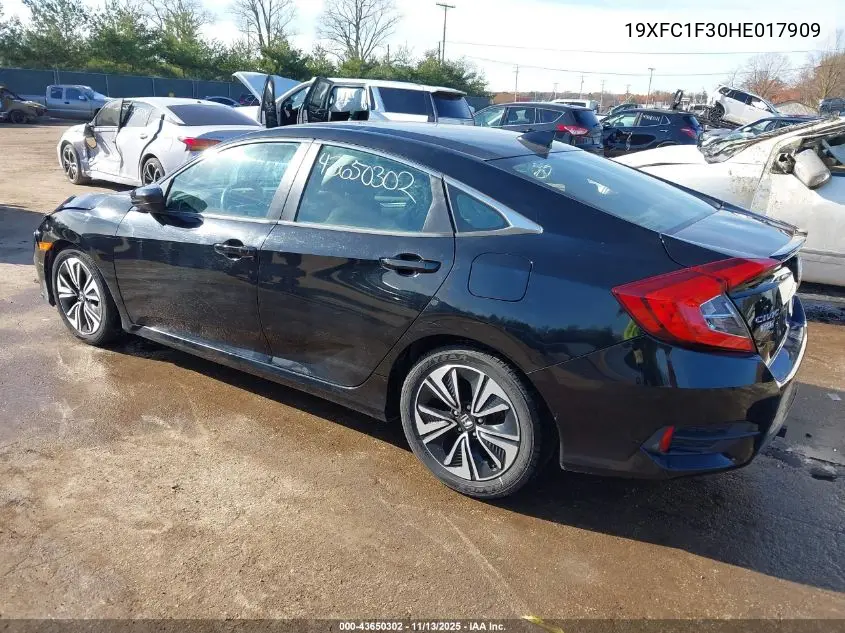 19XFC1F30HE017909 2017 Honda Civic Ex-T