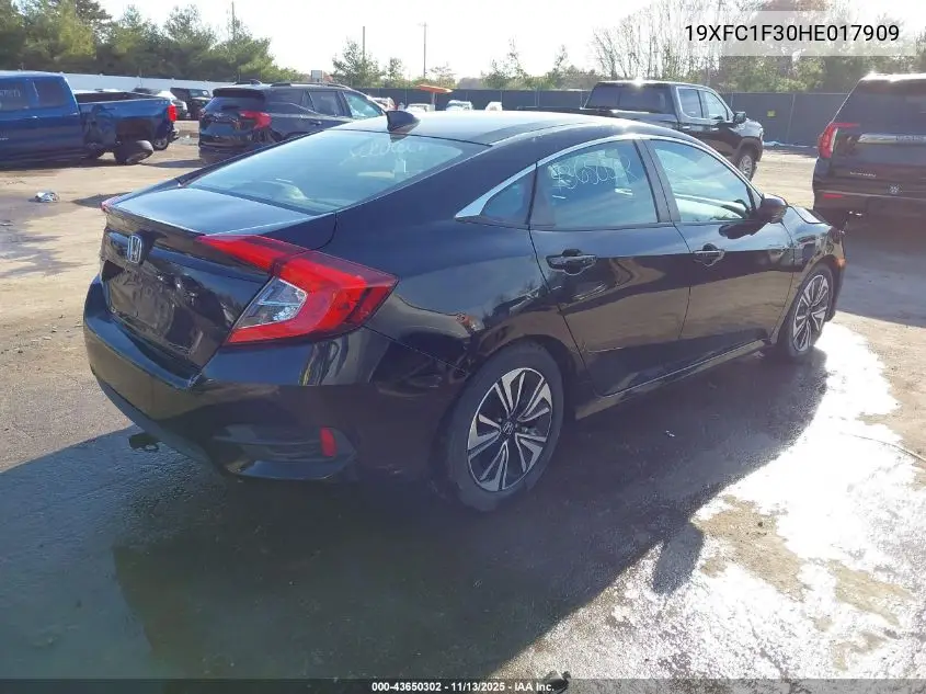 19XFC1F30HE017909 2017 Honda Civic Ex-T