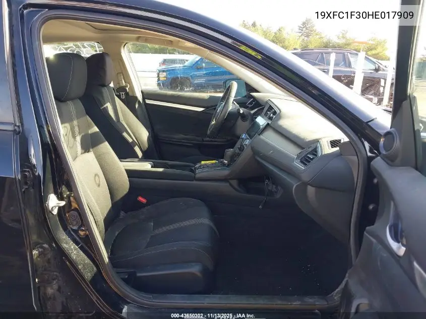 19XFC1F30HE017909 2017 Honda Civic Ex-T