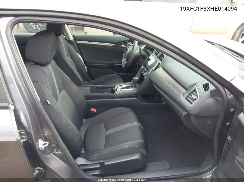 19XFC1F3XHE014094 2017 Honda Civic Ex-T
