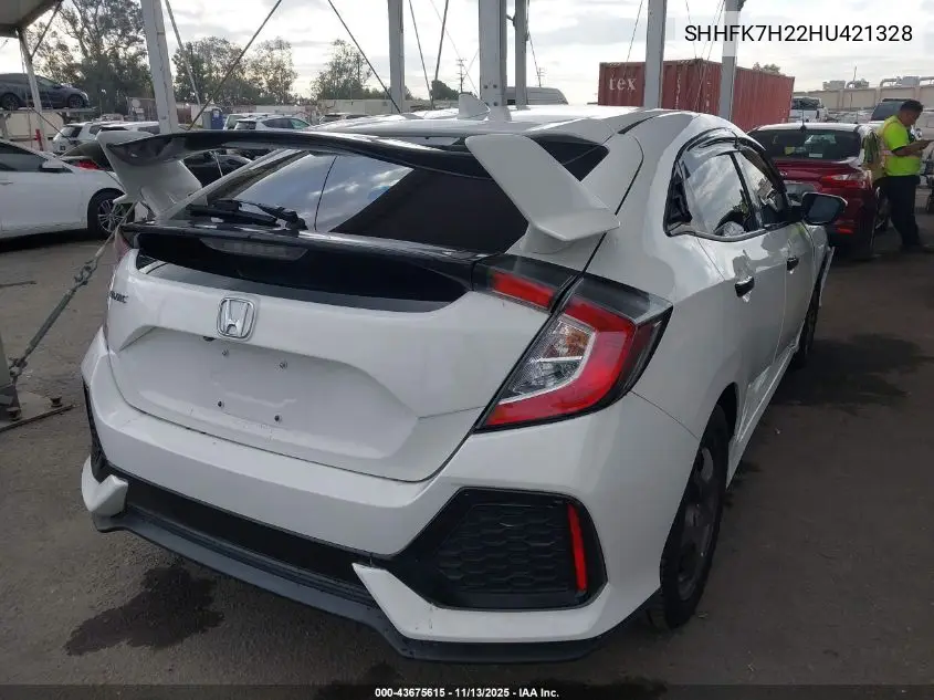 SHHFK7H22HU421328 2017 Honda Civic Lx