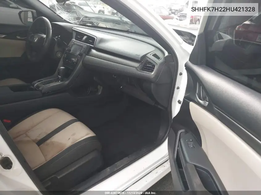 SHHFK7H22HU421328 2017 Honda Civic Lx