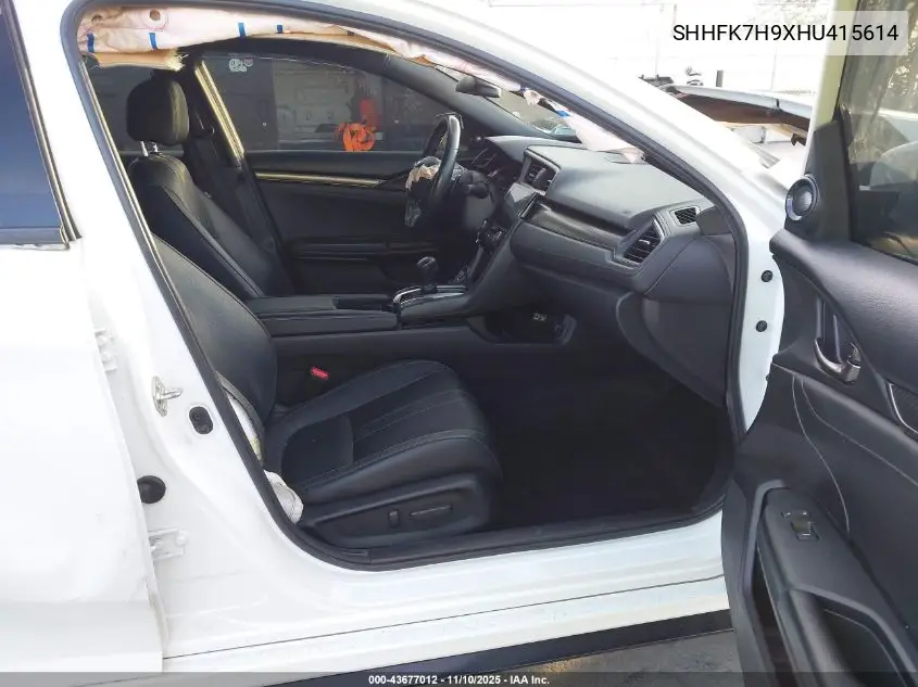 SHHFK7H9XHU415614 2017 Honda Civic Sport Touring