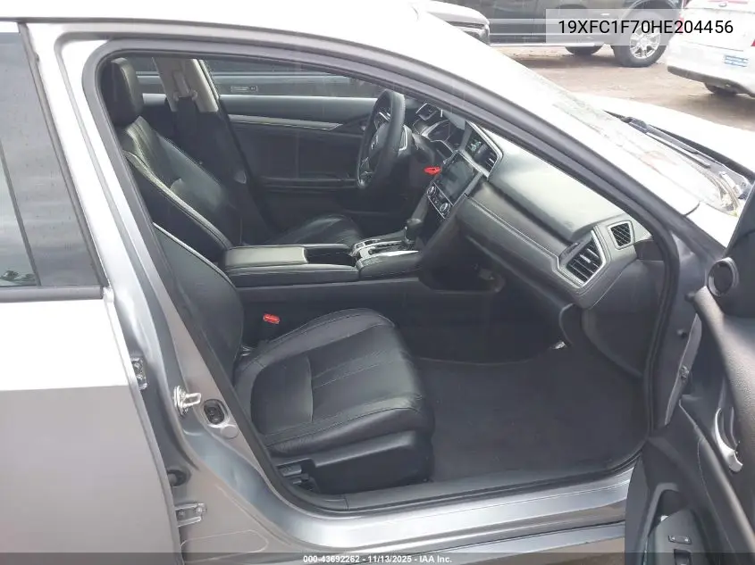 19XFC1F70HE204456 2017 Honda Civic Ex-L