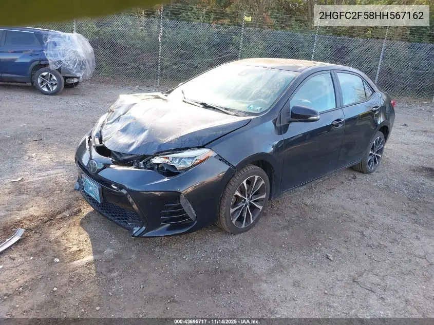 2HGFC2F58HH567162 2017 Honda Civic Lx