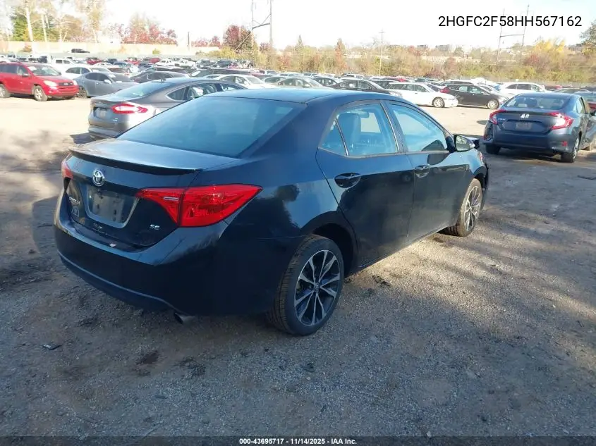 2HGFC2F58HH567162 2017 Honda Civic Lx