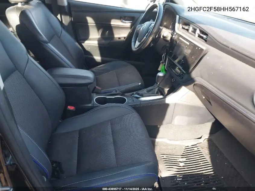 2HGFC2F58HH567162 2017 Honda Civic Lx