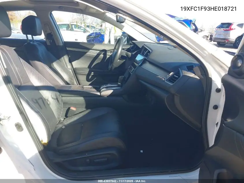 19XFC1F93HE018721 2017 Honda Civic Touring