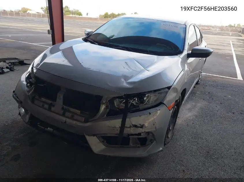19XFC2F56HE203560 2017 Honda Civic Lx